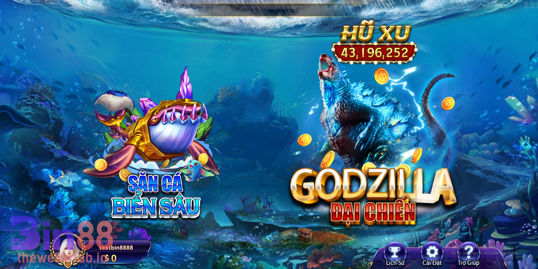 Hướng dẫn chơi bắn cá tại BIN88