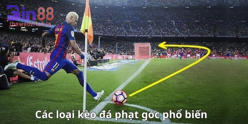 Các hình thức kèo phạt góc phổ biến nên thử